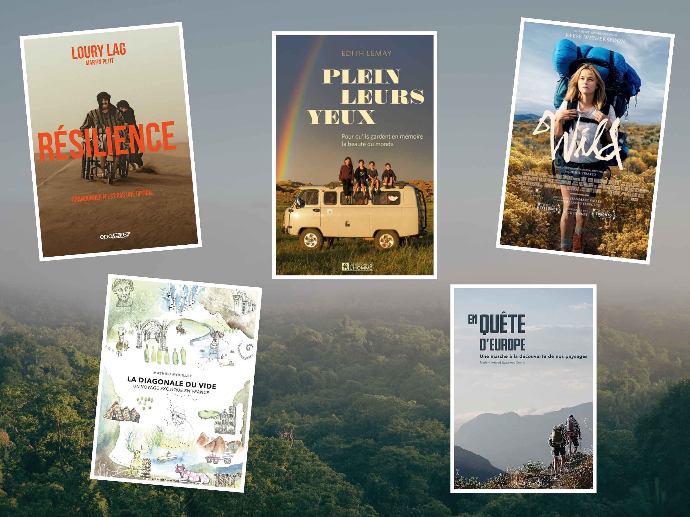 Selection films et livres aventure et voyage